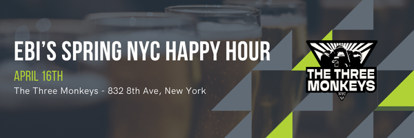 NYC Spring Happy Hour 2026 Banner